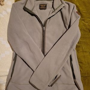 Burton Dry Ride Olive Fleece Jacket - Women Medium